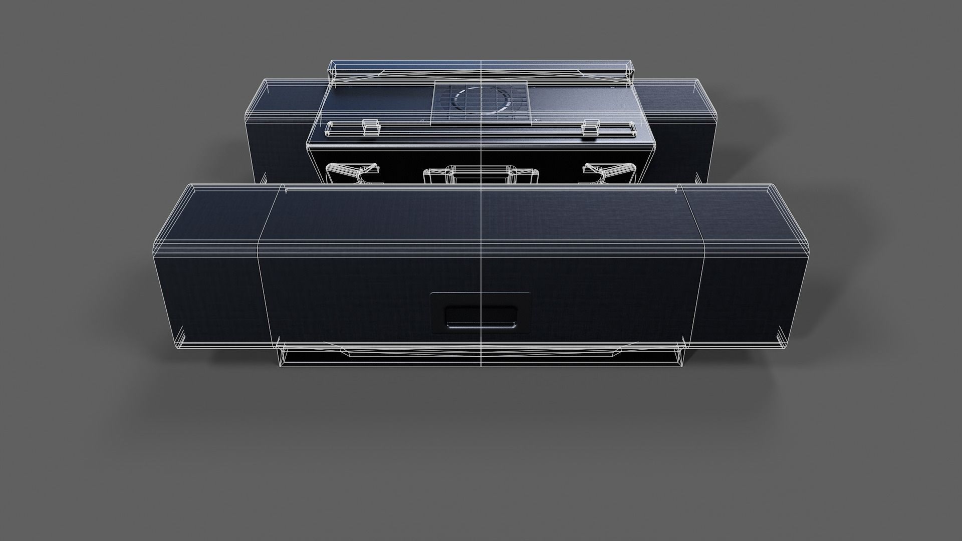 Sound Bar - Low Poly Low-poly 3D model_16