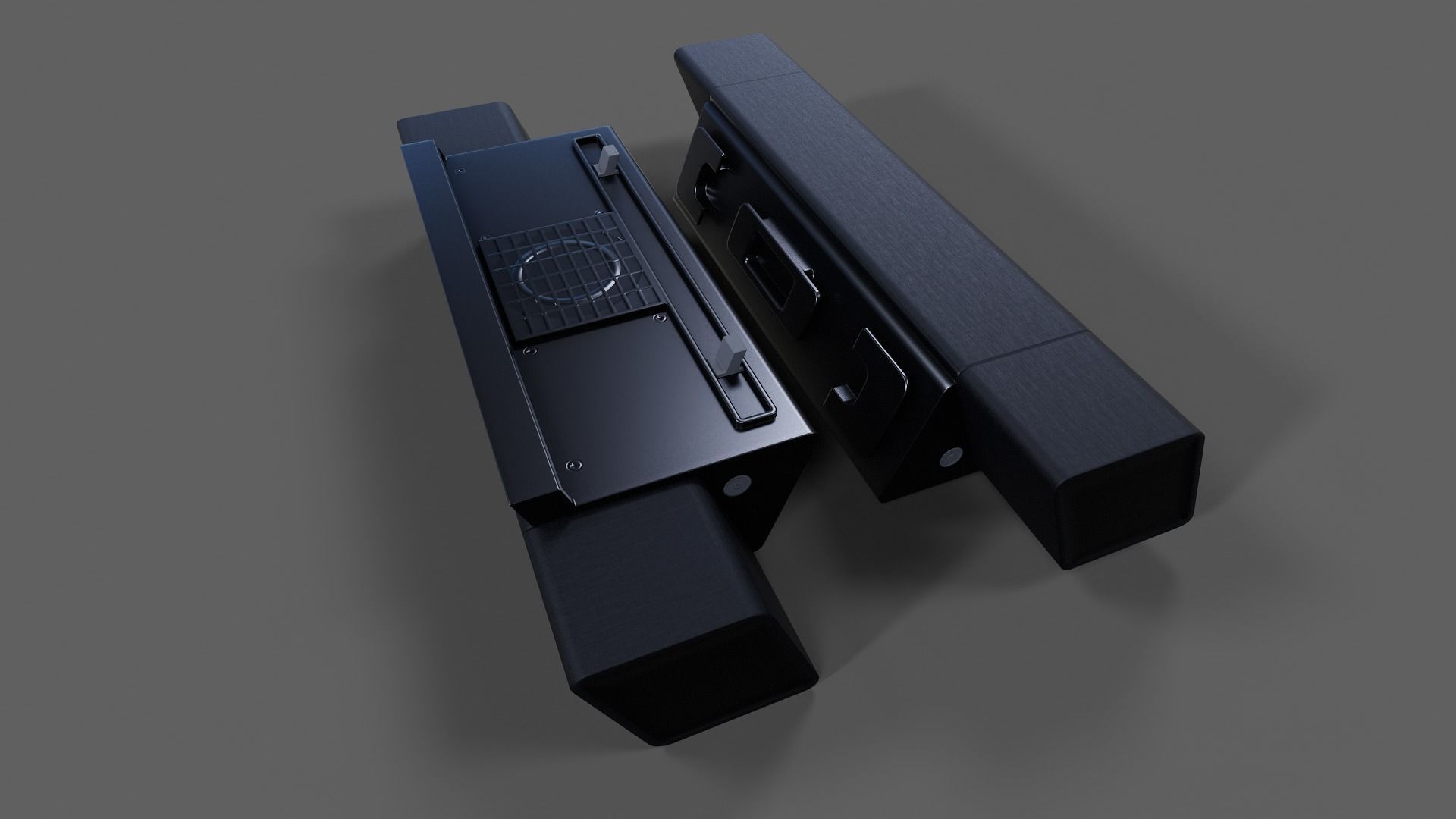 Sound Bar - Low Poly Low-poly 3D model_5