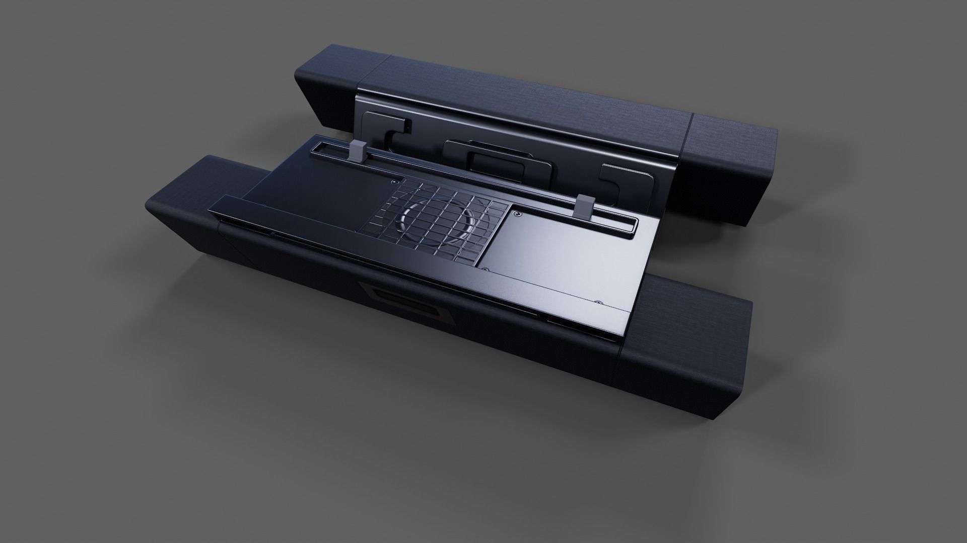 Sound Bar - Low Poly Low-poly 3D model_7