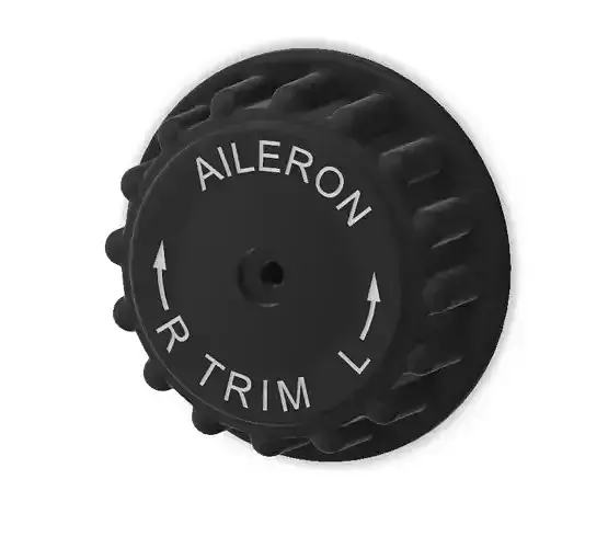 Aileron Trim Wheel - P-51D - 102-52510-1