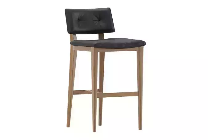 Ernest bar stool 3D model