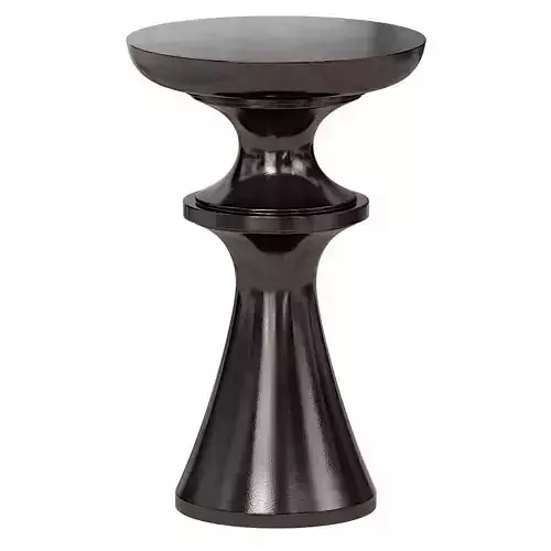 black end table