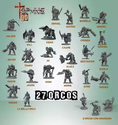 ORCS  ORCOS 3D print model