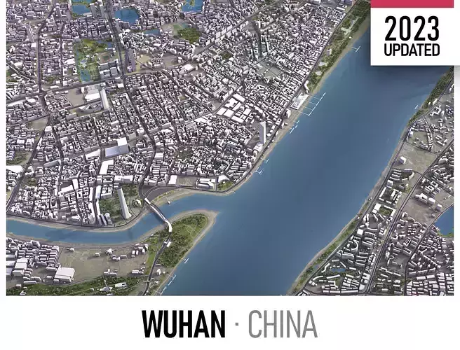 Wuhan - 3D City Model