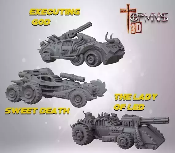 CARS COCHES 3D print model