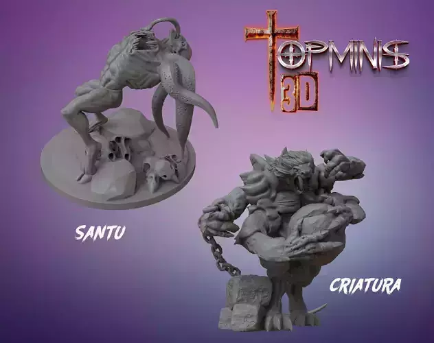 CREATURES FOR ROLE PLAYING GAMES 3D print model