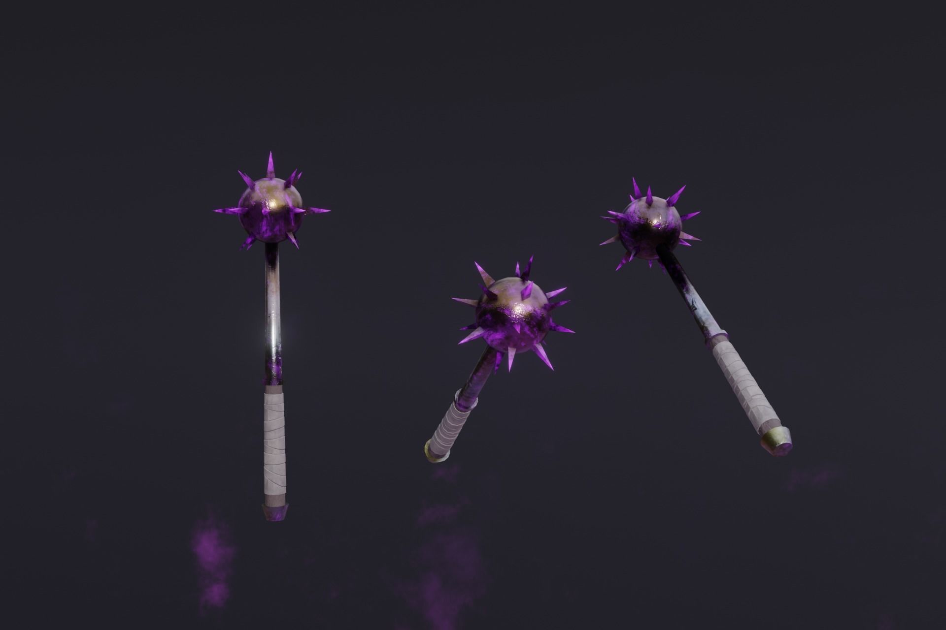 15 Shadow - cursed weapons - medieval - fantasy - magic - VOL 01 Low-poly 3D model_12