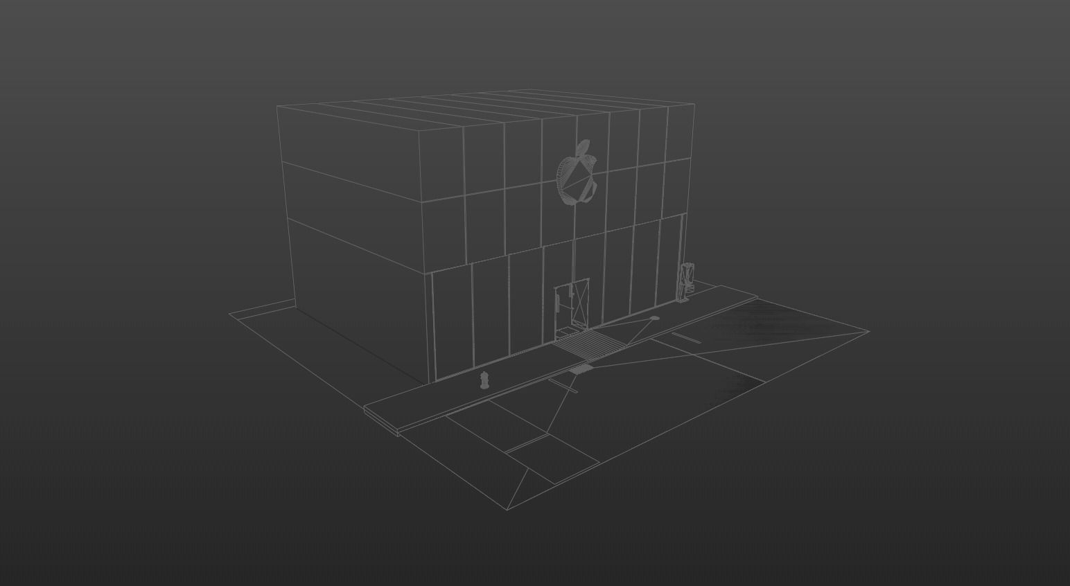 Apple Store 3D model_11