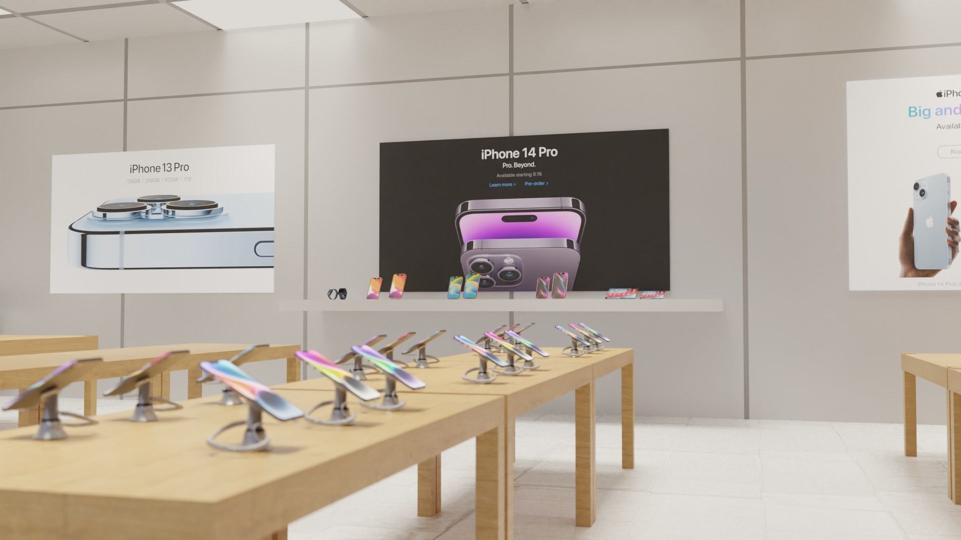 Apple Store 3D model_14