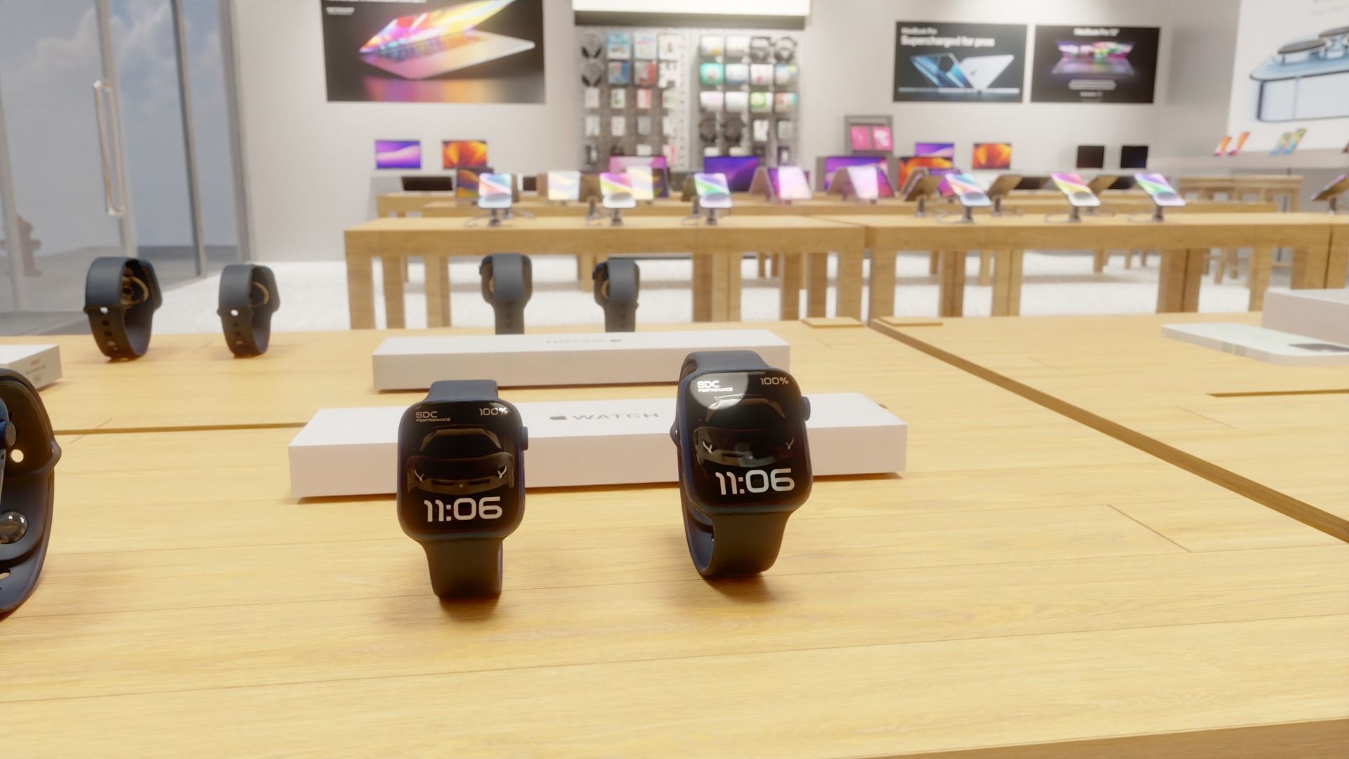 Apple Store 3D model_10