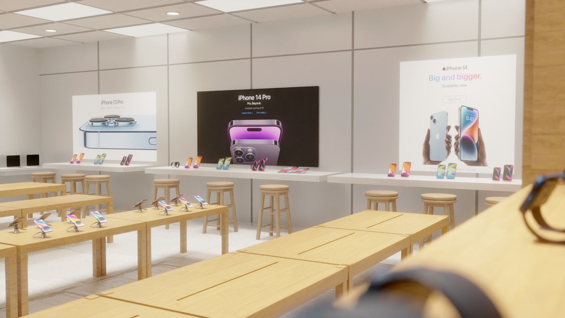 Apple Store 3D model_15