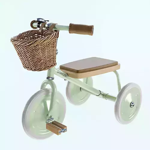 BANWOOD TRIKE Pale Mint  Child Bike Kid Bicycle 3D model