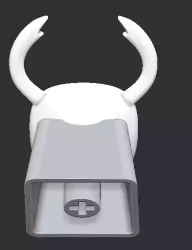 Keycap Hollow Knight Head 3D print model