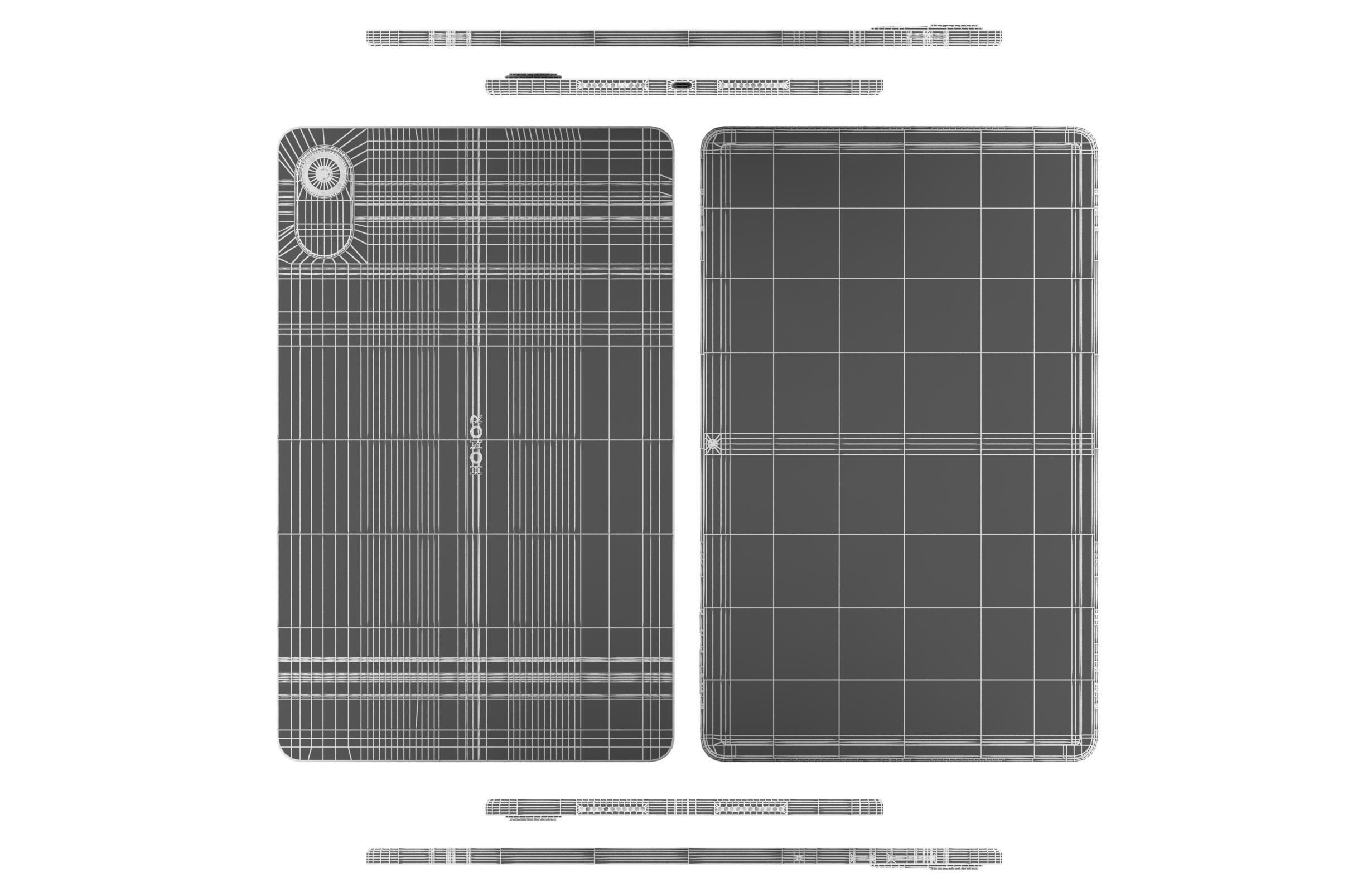 Honor Pad X8 Pro Green 3D model_16