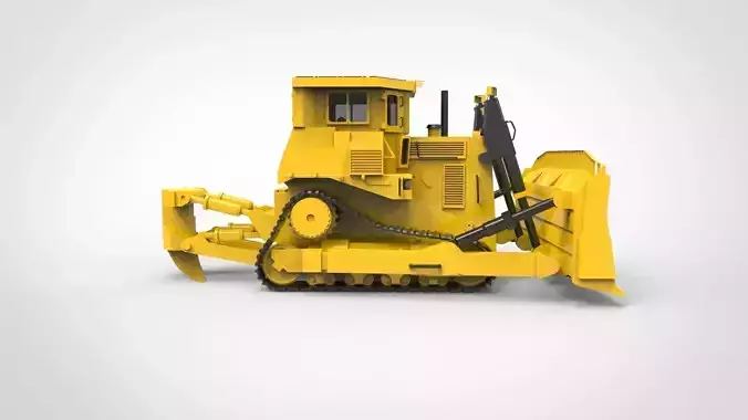 Caterpillar D9 Bulldozer 3D model