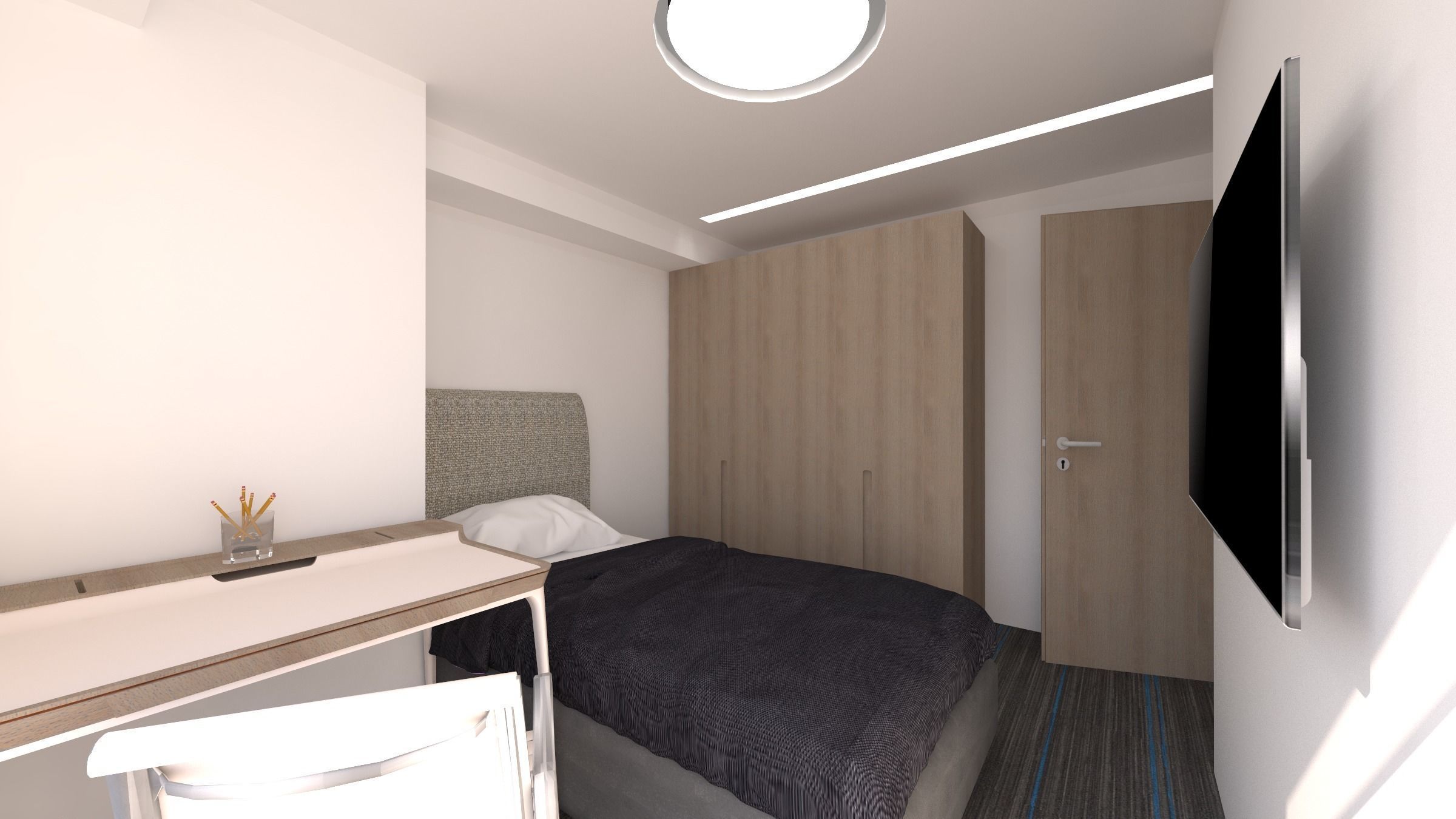 MINIMAL APARTMENT 3D model_4