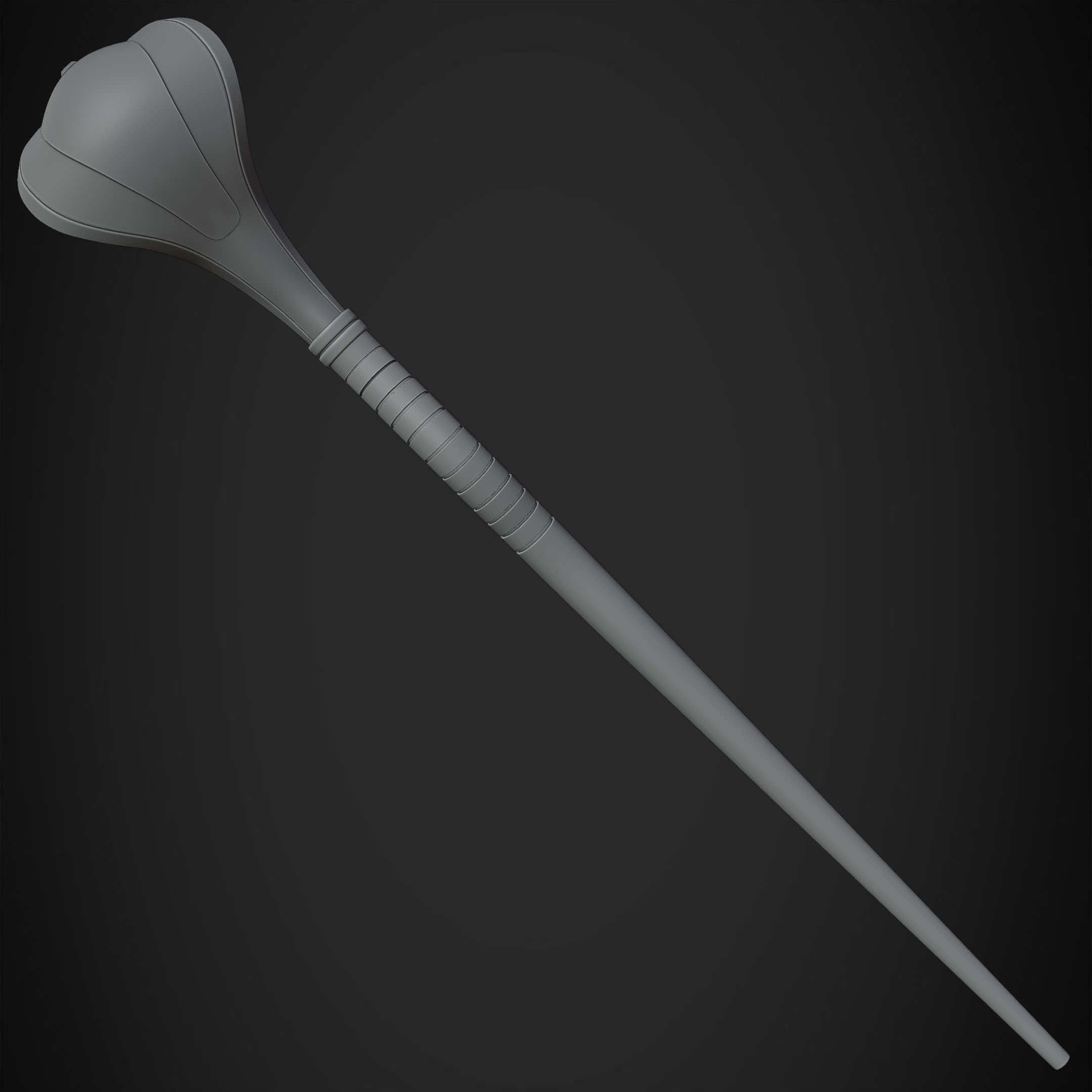 Aladdin Jafar Cobra Scepter for Cosplay 3D print model_26