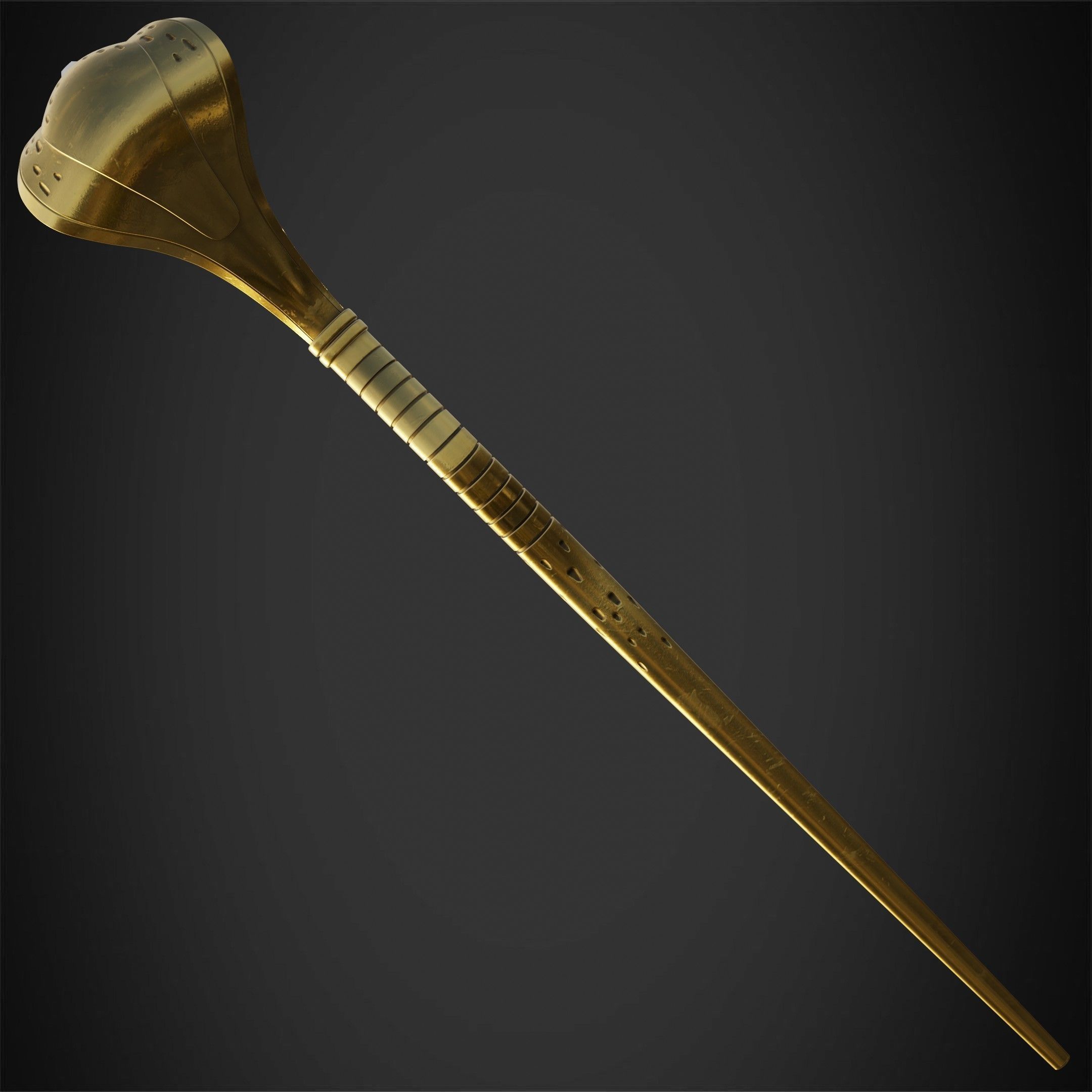 Aladdin Jafar Cobra Scepter for Cosplay 3D print model_10