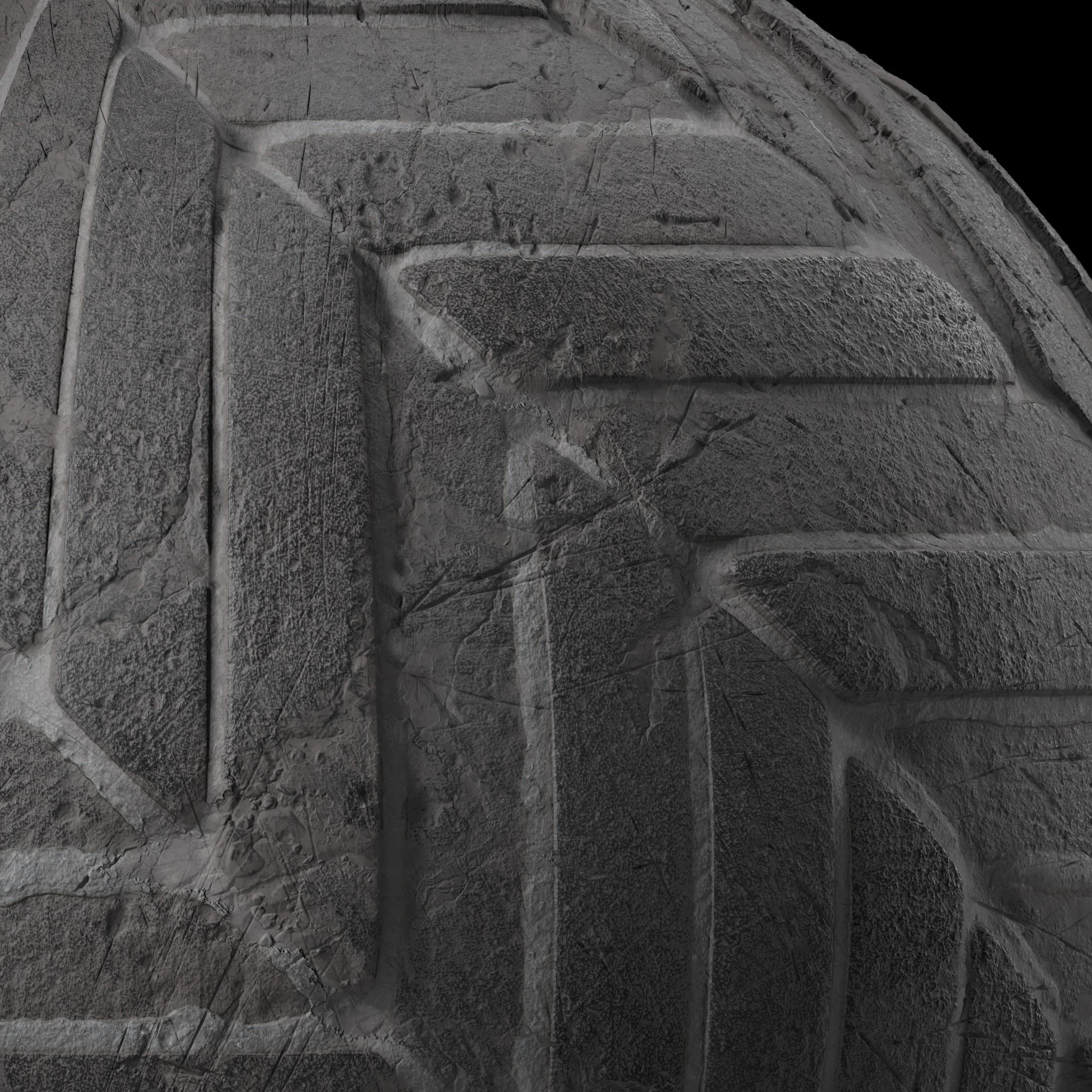 Pavement Materials 47- HerringBone Stone Paving Sbsar Seamless Texture_4