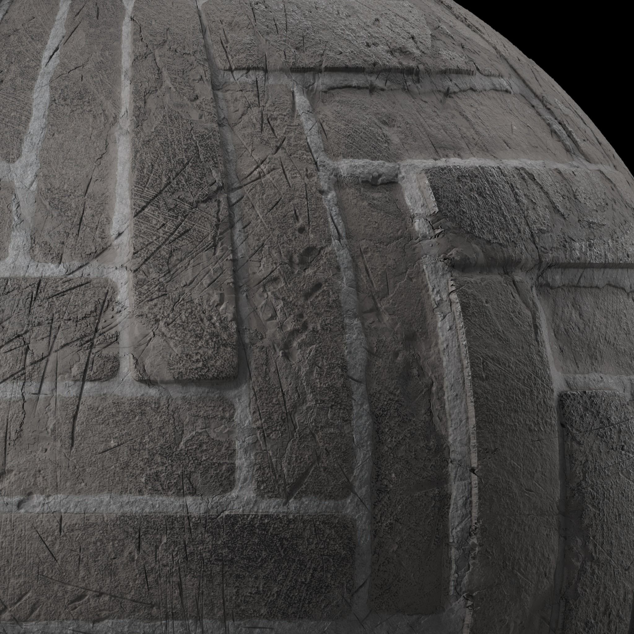 Pavement Materials 47- HerringBone Stone Paving Sbsar Seamless Texture_5