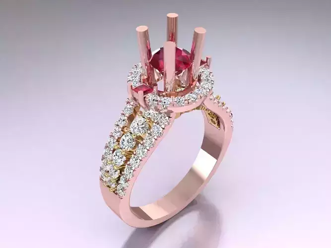 Diamond Ring - Womens Rings - N3786