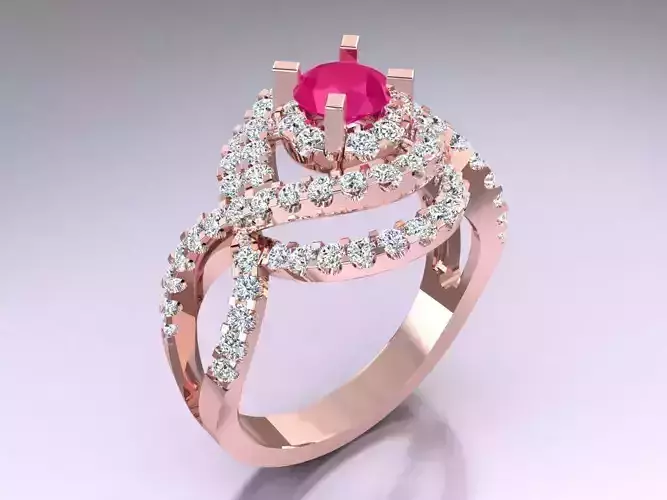 Diamond Ring - Womens Rings - N3810