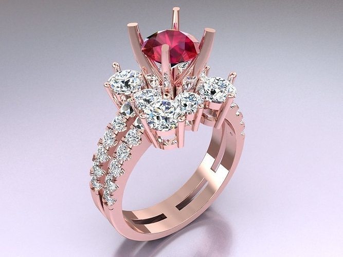Diamond Ring  - N3977 3D print model