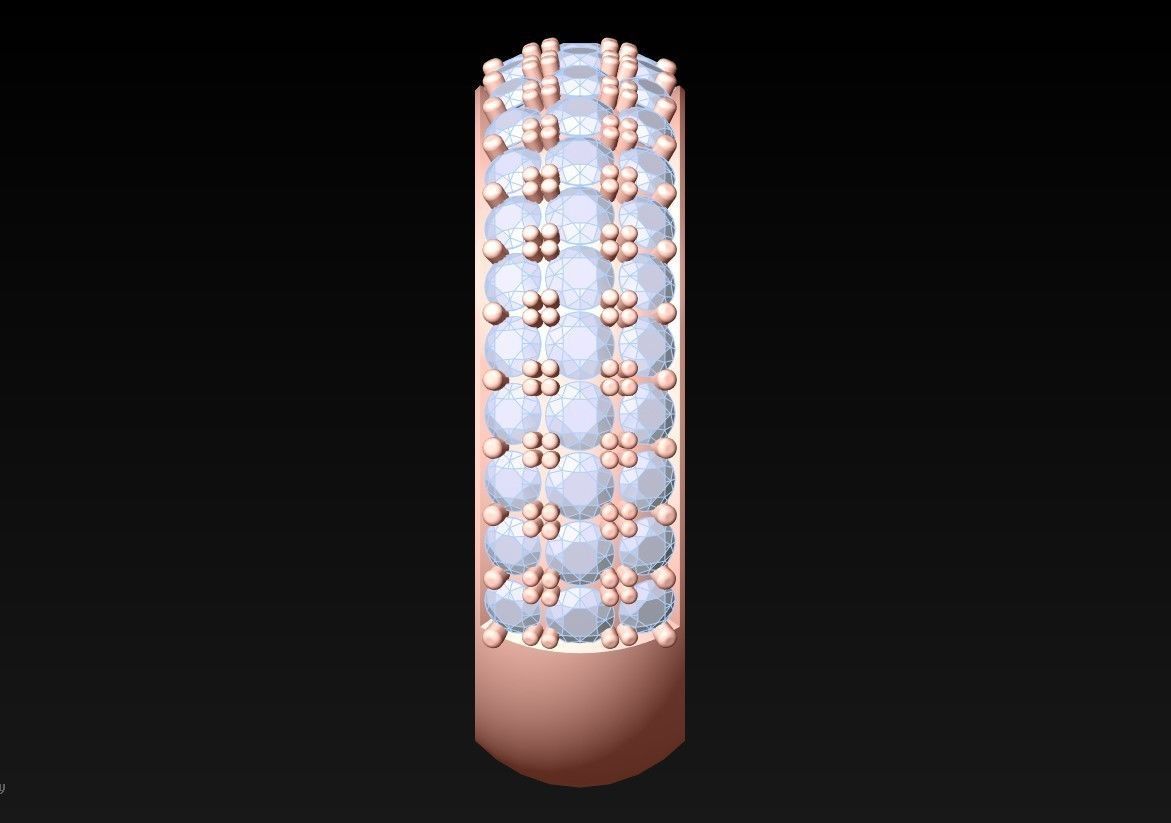 Diamond Ring  - N3981 3D print model_5