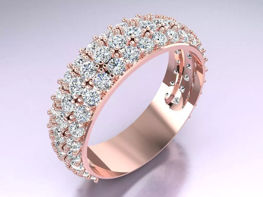 Diamond Ring  - N3981 3D print model_0