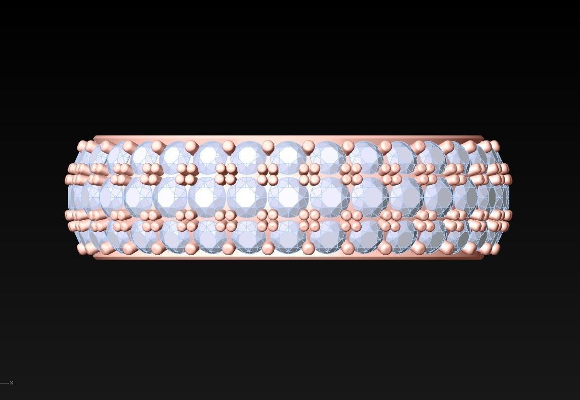 Diamond Ring  - N3981 3D print model_4