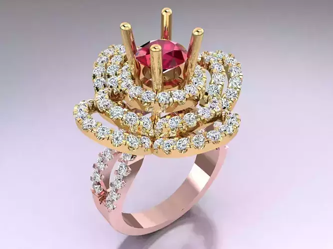 Diamond Ring - Womens Rings - N3906