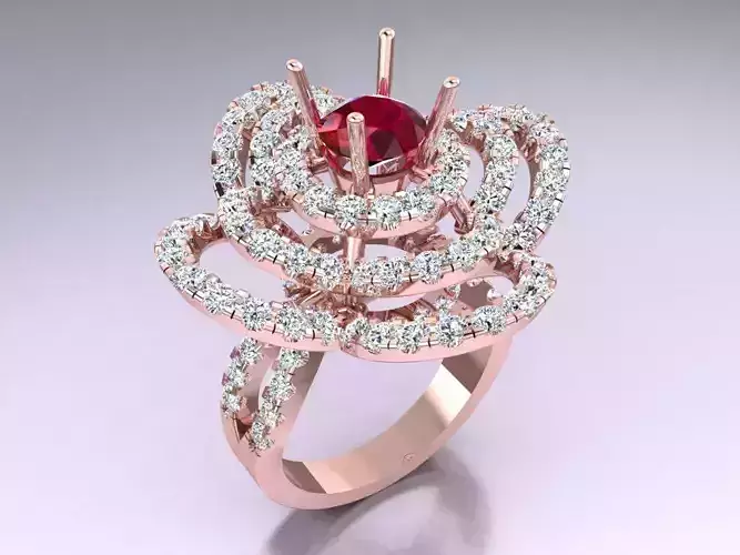 Diamond Ring - Womens Rings - N3081