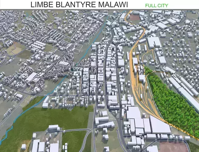Limbe Blantyre Malawi 25km