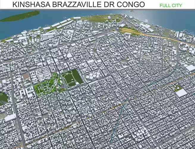 Kinshasa Brazzaville Dr Congo 45km AI