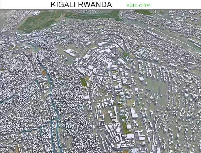 Kigali Rwanda 30km AI