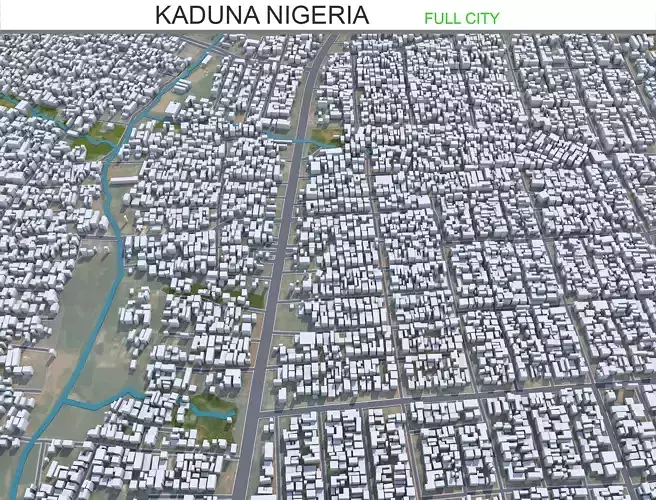 Kaduna Nigeria 25km