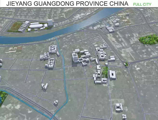 Jieyang Guangdong Province China 55km