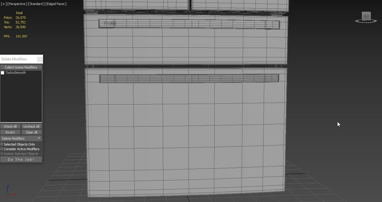 GE Profile French-Door Refrigerator PVD28BYNFS 3D model_6