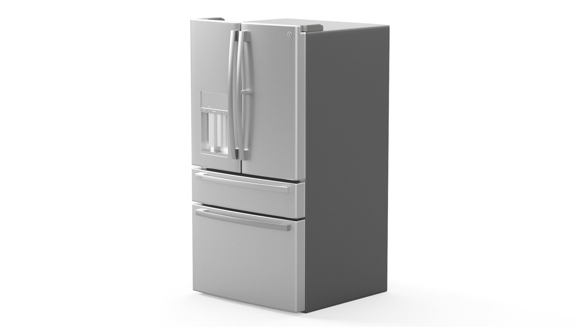 GE Profile French-Door Refrigerator PVD28BYNFS 3D model_30