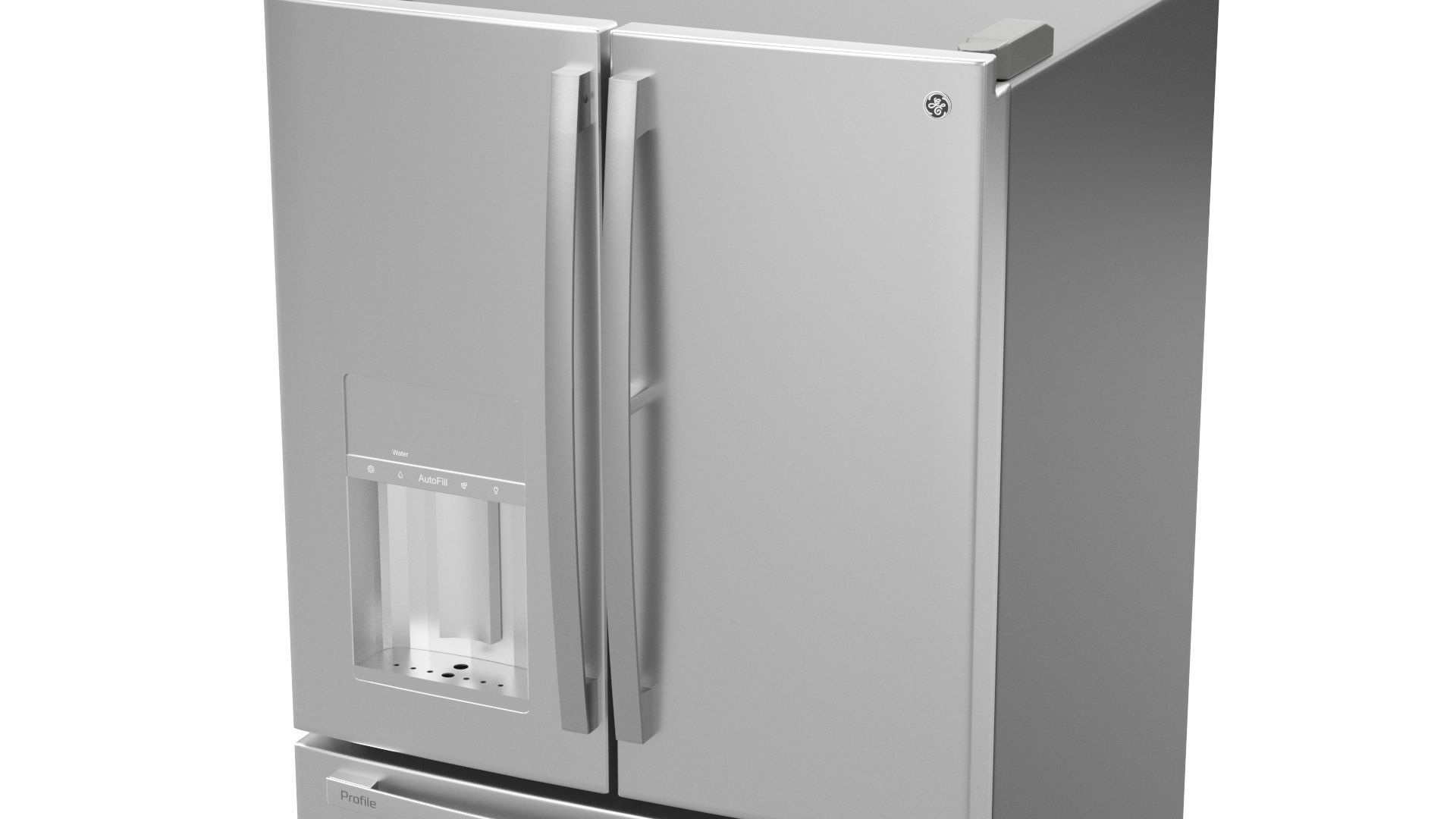 GE Profile French-Door Refrigerator PVD28BYNFS 3D model_13