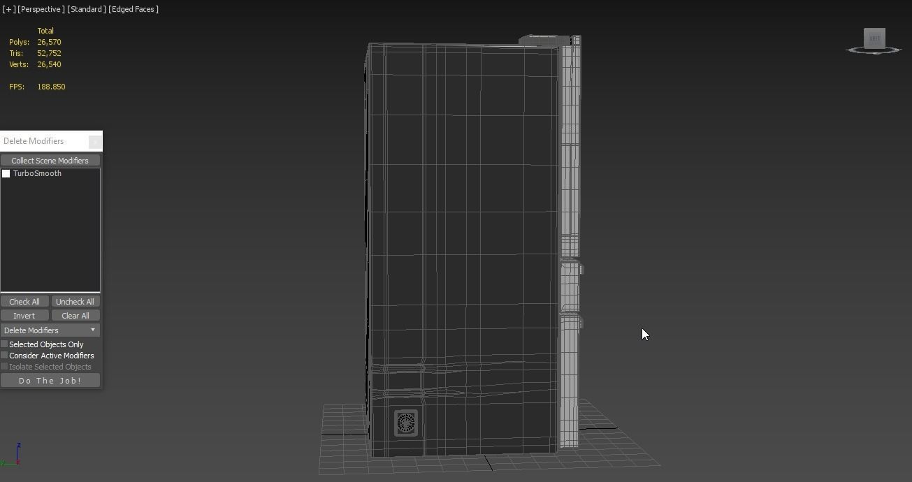 GE Profile French-Door Refrigerator PVD28BYNFS 3D model_4