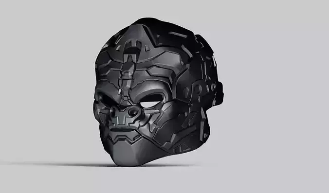 OPTIMUS PRIMAL HELMET 3D PRINT FILE STL TRANSFORMERS 3D print model