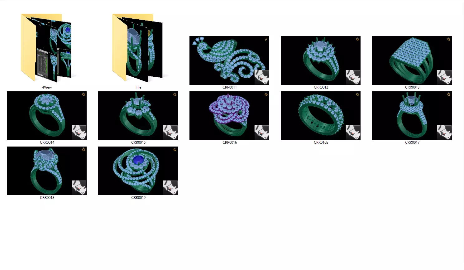 Bird 10 Ring so nice  3D print model_0