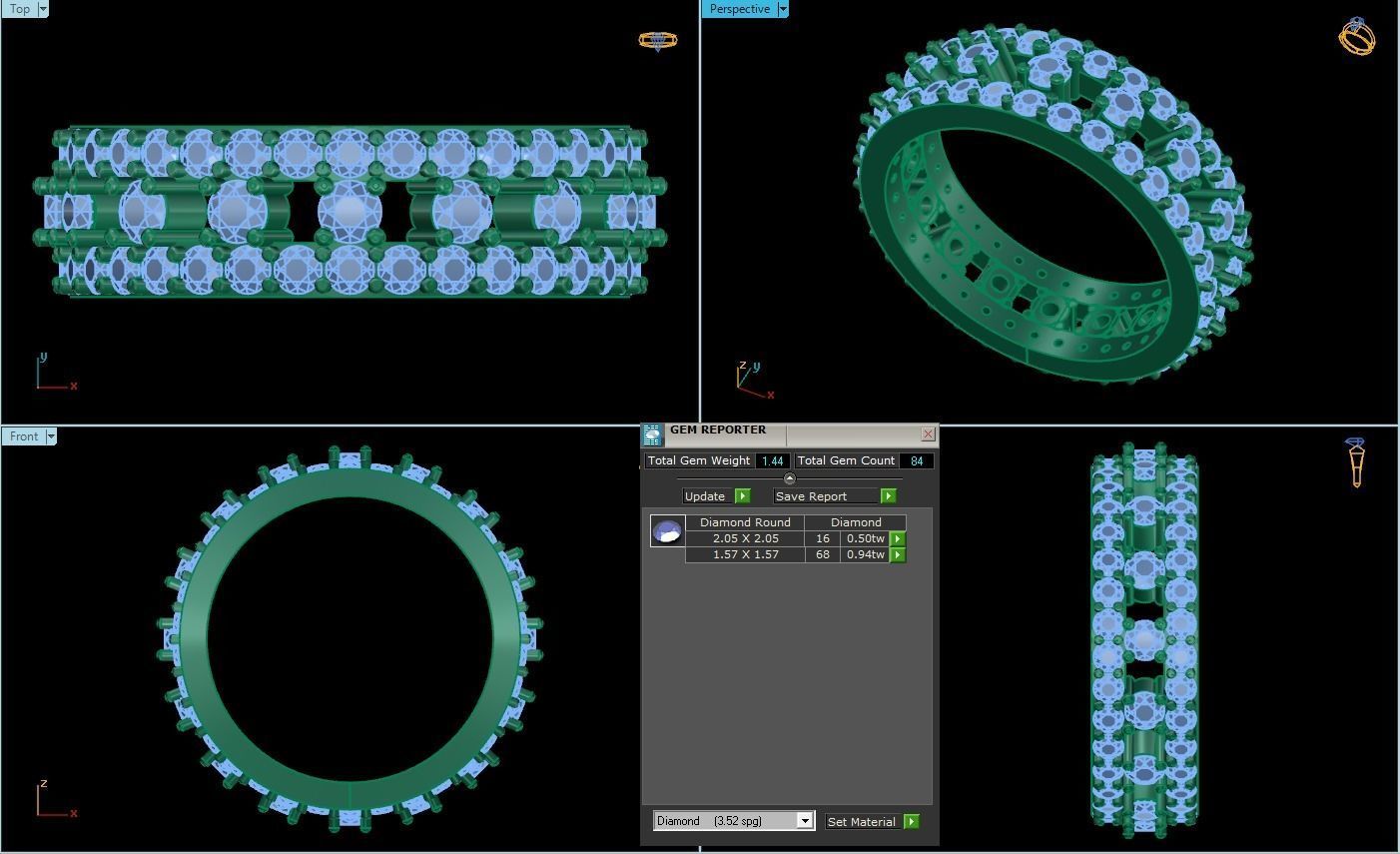 Bird 10 Ring so nice  3D print model_7