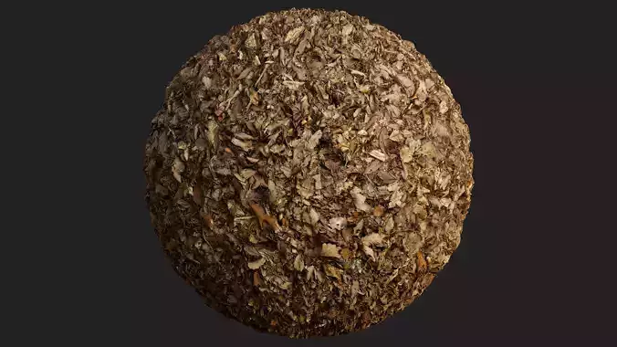 Forest Leaves Ground 01 - Free 4K Material Texture