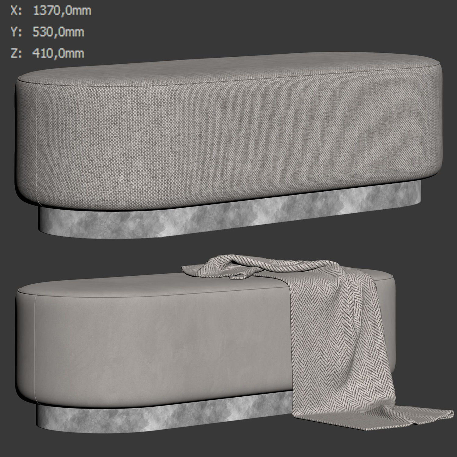 The Pill Ottoman 3D model_6