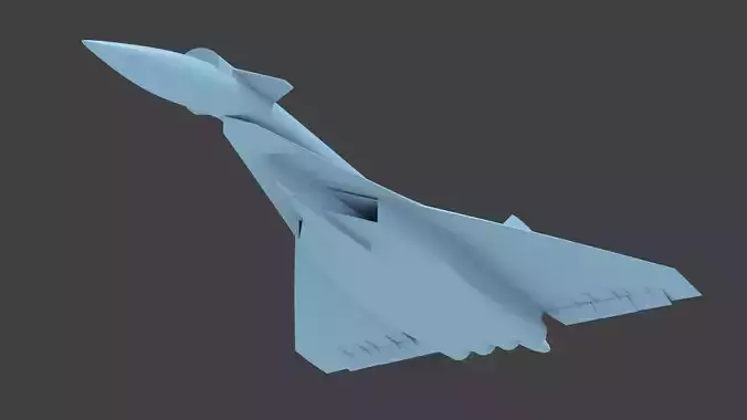 sukhoi t-4 3D print model