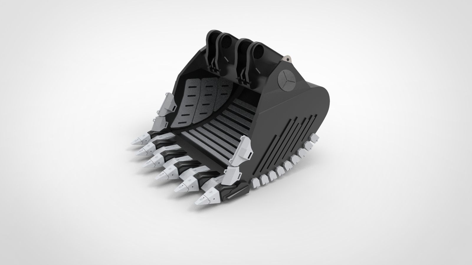 Liebherr Bucket Model 3D model_1