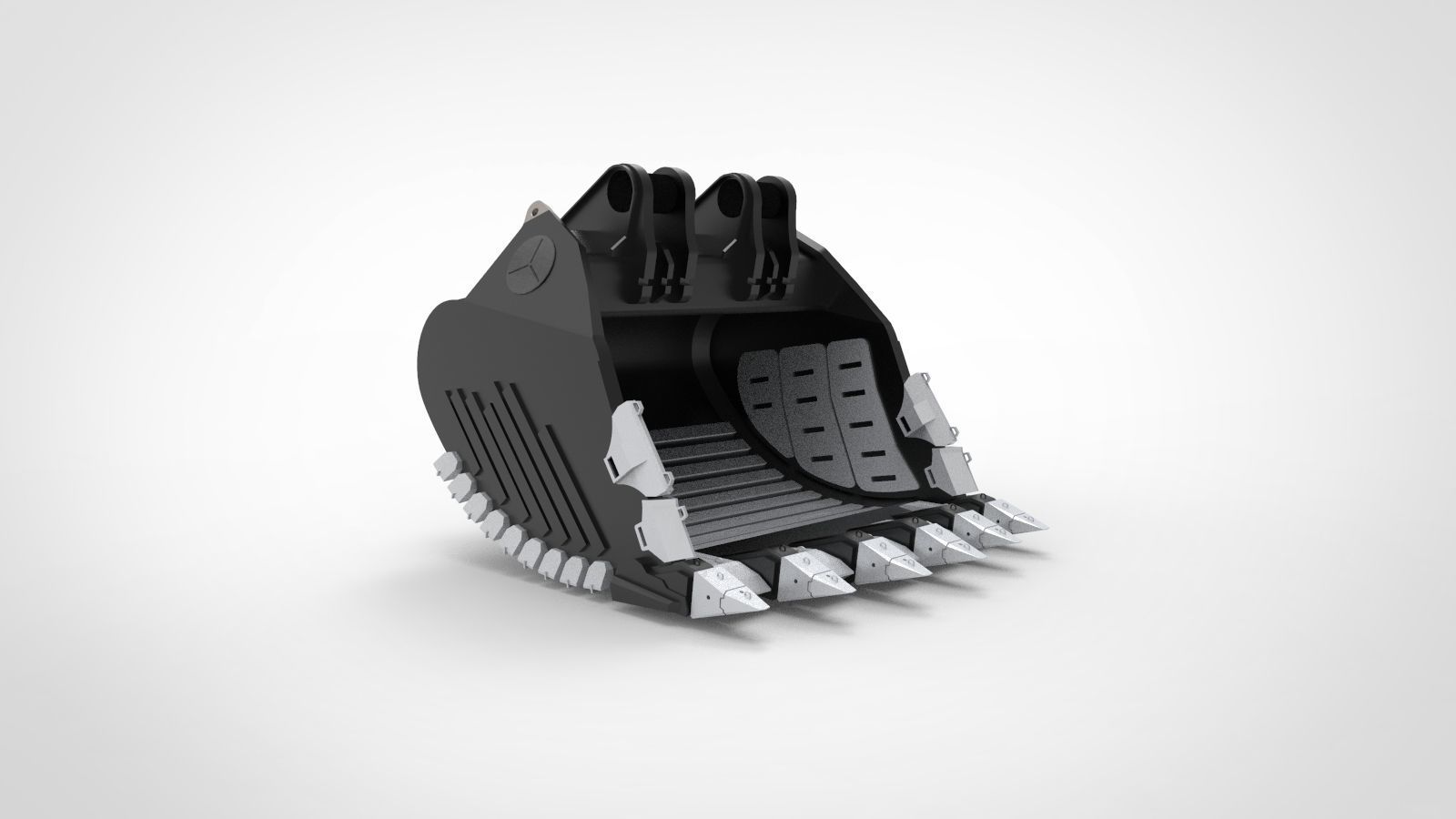 Liebherr Bucket Model 3D model_3