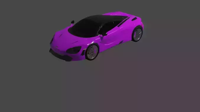 Cars Mclaren 720s 3D model